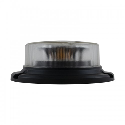 R65 Low Profile LED Beacon - 3 Bolt (Clear Lens)